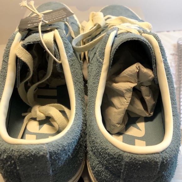 Converse One Star Pro Lake Blue White Men Unisex LifeStyle Casual Shoes Men 10 - Picture 11 of 16